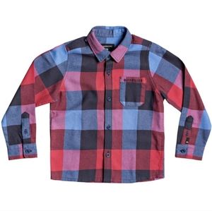 QUIKSILVER - Motherfly Flannel Long Sleeve Shirt sz L/14